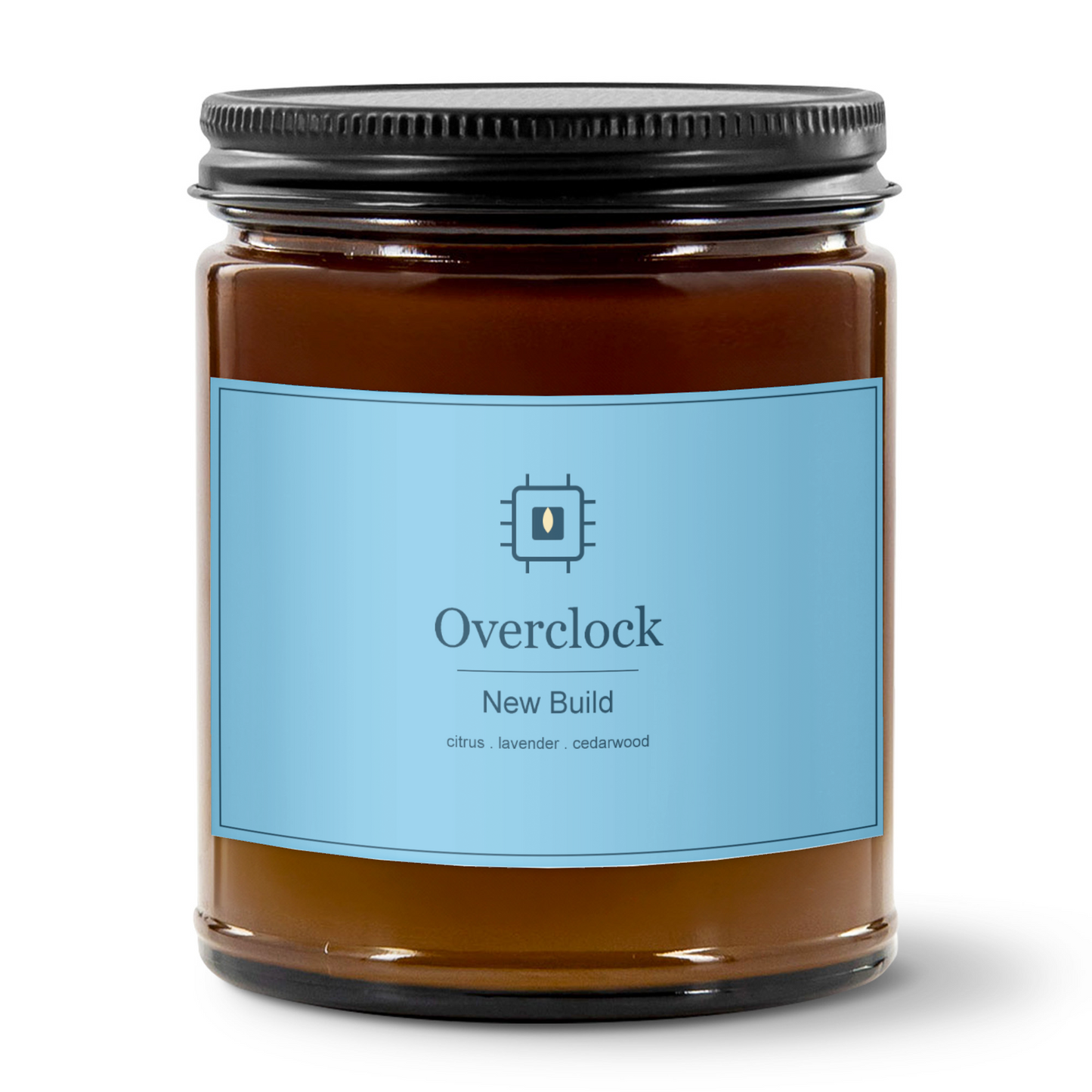 Overclock New Build Candle